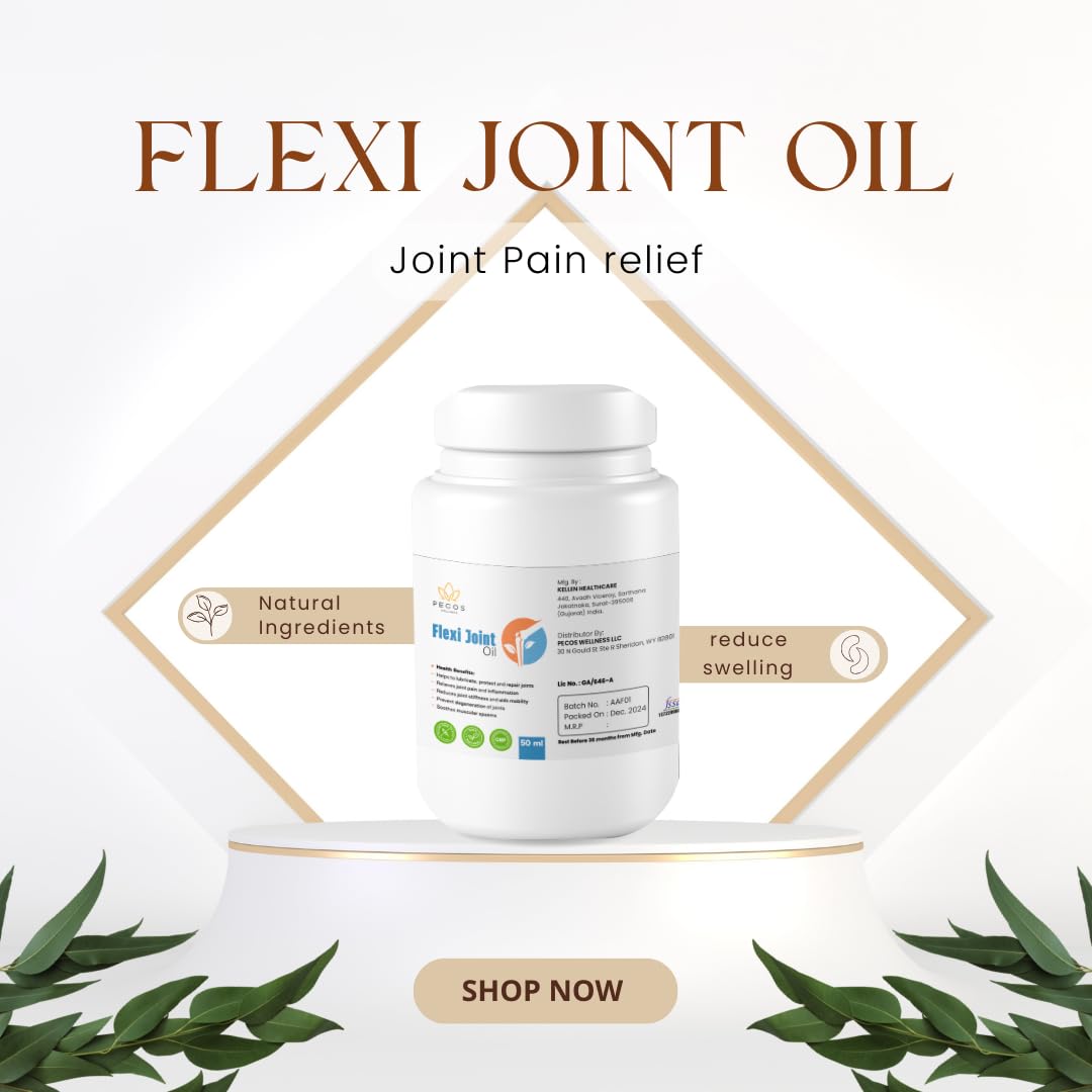 PECOS WELLNESS Flexi Joint Oil, Dietary Supplement PECOS WELLNESS buy supplements canada
