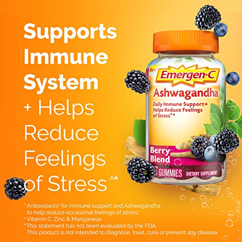 Emergen-C Vitamin C and Ashwagandha Gummies, Dietary Supplement for Immune Support ChapStick buy supplements canada