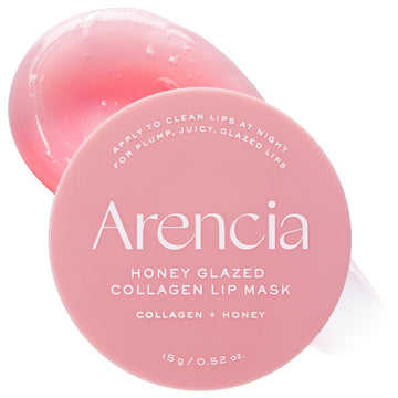 Arencia Honey Glazed Collagen Lip Mask, Overnight Lip Treatment with Collagen and Honey, 0.52 oz ARENCIA buy supplements canada