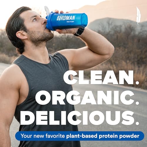 BIRDMAN Falcon Organic Vegan Protein Powder Vanilla, 24g Protein, Sugar Free, Probiotics BIRDMAN buy supplements canada