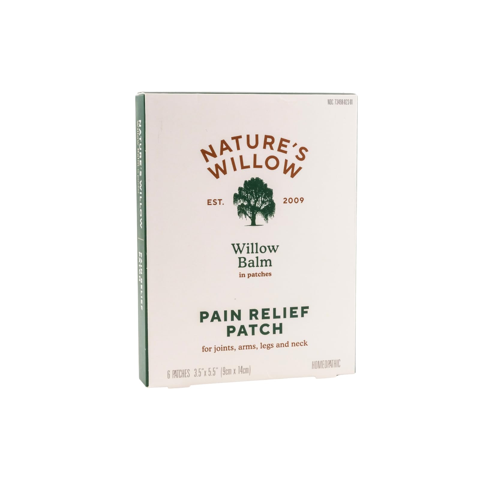 Nature's Willow Relief Patches – Fast-Acting, Plant-Based Topical Solution to Help with Sore Muscles & Joints | 6 Patches per Pack | 1-Pack Nature's Willow buy supplements canada