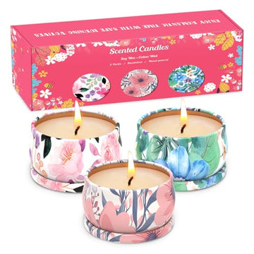 3 Pack Scented Candles Set for Christmas Thanksginving Gift, Relaxing Aromatherapy Candles Gift Henaler buy supplements canada
