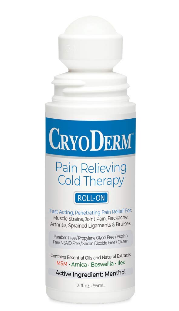 Cryoderm Cold Roll-on 3oz, 2.4 Lb CryoDerm buy supplements canada