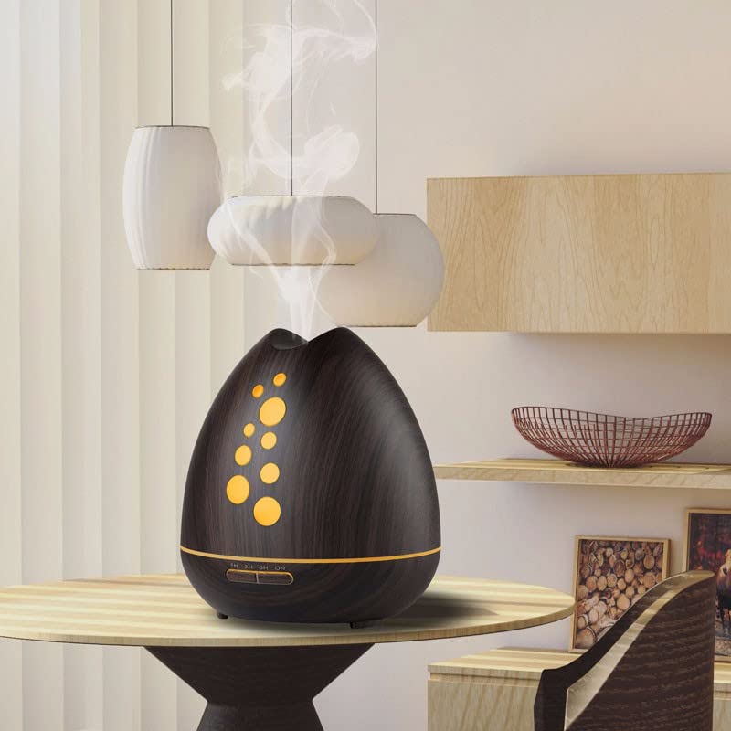 TGE Unique 400ML Essential Oil Diffuser for Essential Oils Bluetooth Music Speaker with Remote 7 Color LED Generic buy supplements canada