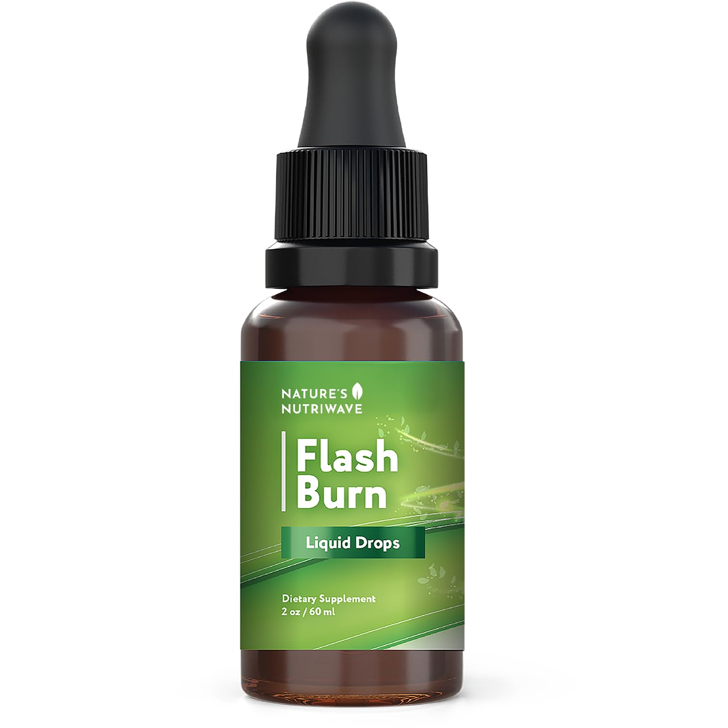 Flash Burn – Natural Plant-Based Liquid Supplement with Maca, Grape Seed, Green Tea & Ginseng – Made in USA, Non-GMO, Gluten-Free, Dairy-Free, Vegetarian - 2 Fl Oz (40 mL), 1 Month Supply Nature’s NutriWave buy supplements canada