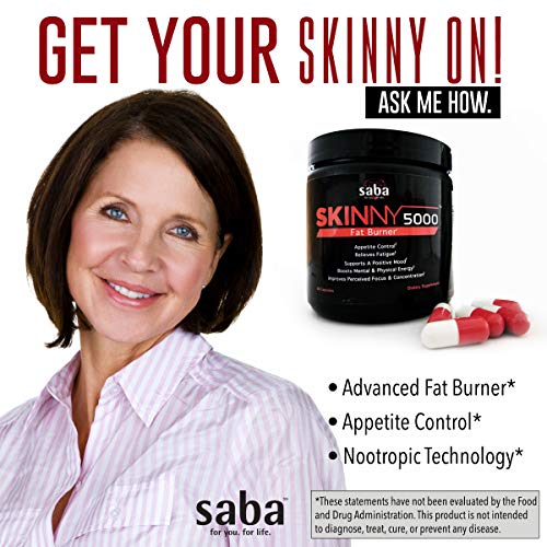 Saba Skinny 5000 -Fat Loss -Weight Loss-Appetite Control -Mild Jitter-Free Energy- Focus Saba buy supplements canada