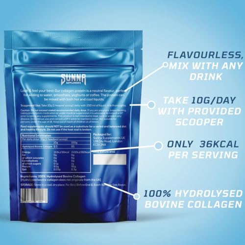 SUNNA SUPPLEMENTS - Halal Bovine Collagen Protein Powder for Hair, Skin, Nails and Joints SUNNA SUPPLEMENTS buy supplements canada