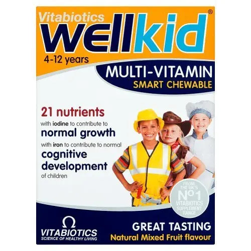 Vitabiotics Wellkid Multi-Vitamin Smart Chewable - 30 Tablets by Wellkid Aus Healthcare buy supplements canada