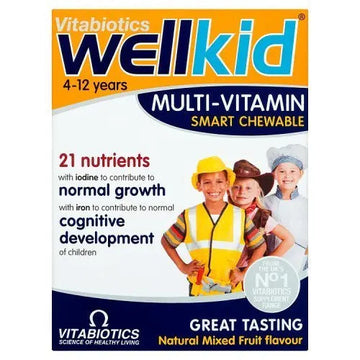 Vitabiotics Wellkid Multi-Vitamin Smart Chewable - 30 Tablets by Wellkid Aus Healthcare buy supplements canada