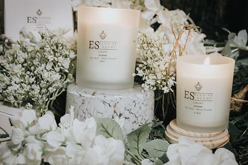 Jasmine | 5.5oz | Luxury Candle | Scented Candle | Aromatherapy | Essential Fragrance Oils Elusive Scent buy supplements canada