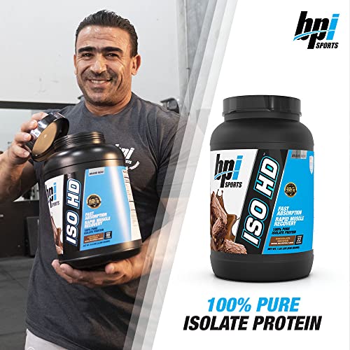 BPI Sports Iso Hd – 100% Whey Protein isolates – Muscle Growth, Recovery, Weight Loss, BPI Sports buy supplements canada