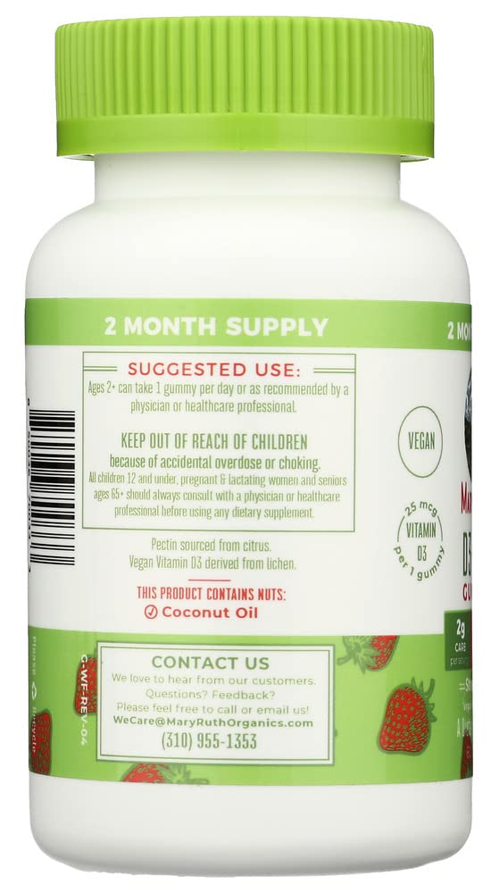 Mary Ruth's Vitamin D3 & B12 Gummies, 60 CT MARYRUTH'S buy supplements canada