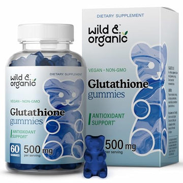 Wild & Organic Glutathione Gummies - Reduced Glutathione for Liver Cleanse & Antioxidants Wild & Organic buy supplements canada