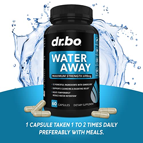 Water Pills Diuretics for Water Retention - Natural Water Away Pills Herbal Diuretic Supplements DR. BO buy supplements canada