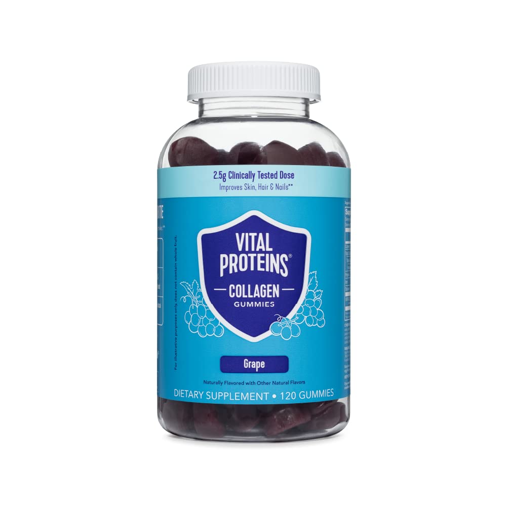 Vital Proteins Collagen Gummies, 2.5g of Clinically-Tested Collagen for Hair, Skin, Nails Vital Proteins buy supplements canada