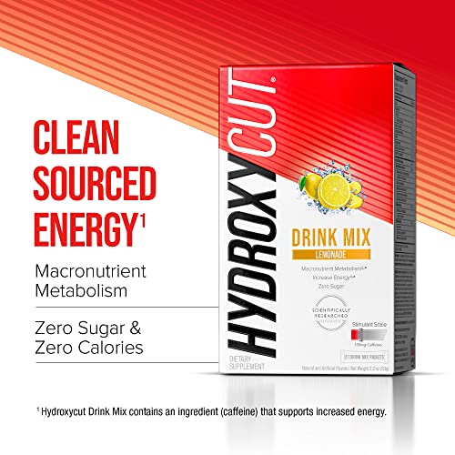 Hydroxycut Drink Mix Weight Loss Supplements, Lemonade, 21 Count (Pack of 1) Hydroxycut buy supplements canada