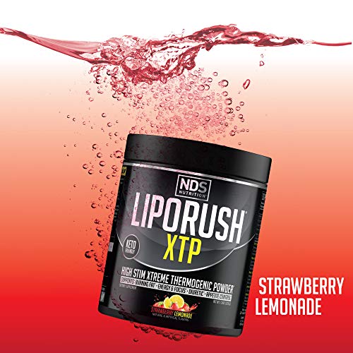 LIPORUSH NDS Nutrition XTP Thermogenic Fat Burner with L-Carnitine - Energy, Focus LIPORUSH buy supplements canada