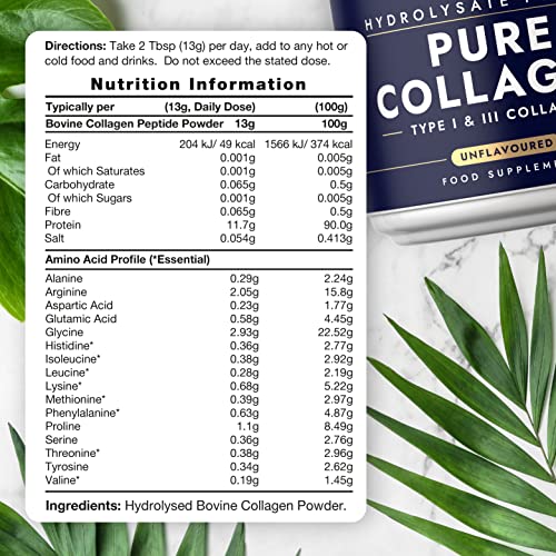 Collagen Powder | Gold Standard Bovine Collagen Peptides | Hydrolyzed Collagen Horbäach buy supplements canada
