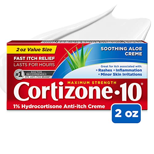 Cortizone 10 Maximum Strength Anti-Itch Cream with Soothing Aloe, 1% Hyd Cortizone 10 buy supplements canada