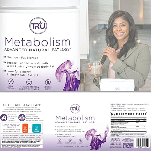 TRU Metabolism, Advanced Fat Loss, Fight Cravings, Boost Mood, No Jitters or Crash TRU Supplements buy supplements canada
