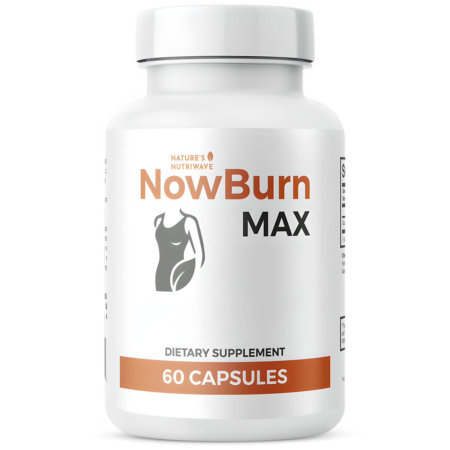 NowBurn Max – Natural Capsule Supplement with Garcinia Cambogia – Non-GMO, Easy to Take, Manufactured in USA in GMP-Certified Facility – 60 Capsules, 1 Month Supply Nature’s NutriWave buy supplements canada