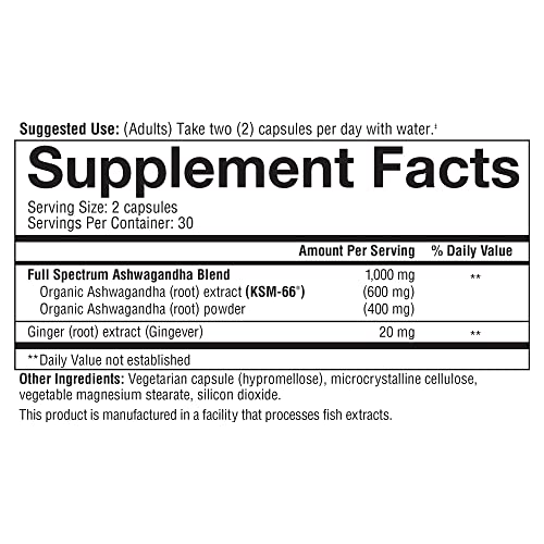 Youtheory ashwagandha Capsule, Helps Maintain Normal cortisol Level, Helps Reduce Youtheory buy supplements canada