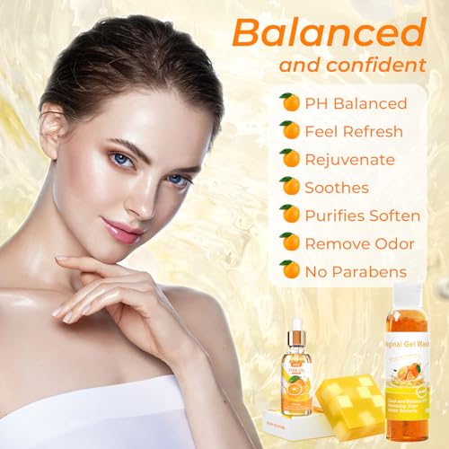 Yoni Soap & Yoni Oil & Feminine Wash Set for Women, Yoni Wash for Vaginal Ph Balance Remove BASSI buy supplements canada