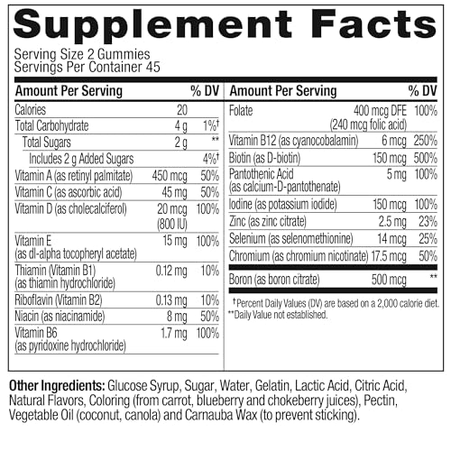 OLLY Women's Multivitamin Gummy, Overall Health and Immune Support OLLY buy supplements canada