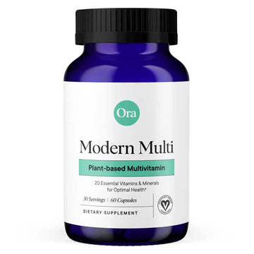 Ora Organic Plant Based Multivitamin for Women and Men, Bluelight Protection - Brain, Eye, Energy, Immune, Skin, Hair, Heart Ora Organic buy supplements canada