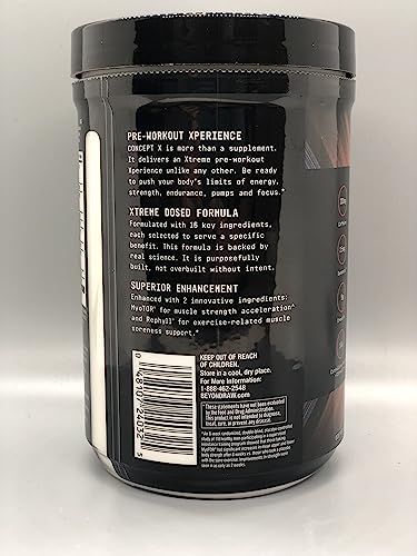 BEYOND RAW Concept X | Clinically Dosed Pre-Workout Powder | Contains Caffeine BEYOND RAW buy supplements canada