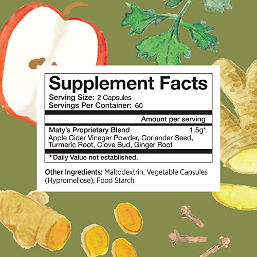 Matys Acid & Indigestion Relief Capsules, Safe Antacid Alternative for Occasional Acid Matys buy supplements canada