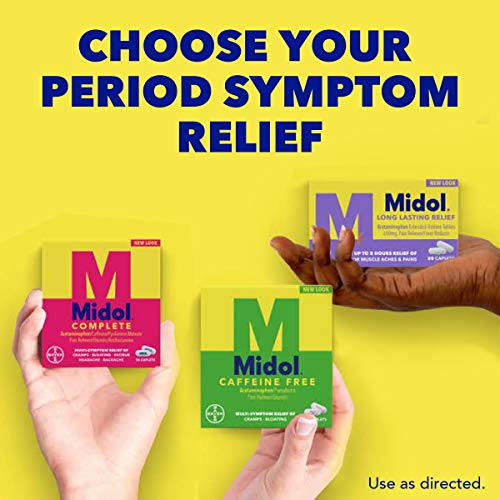 Midol Complete, Menstrual Period Symptoms Relief Including Premenstrual Cramps Midol buy supplements canada