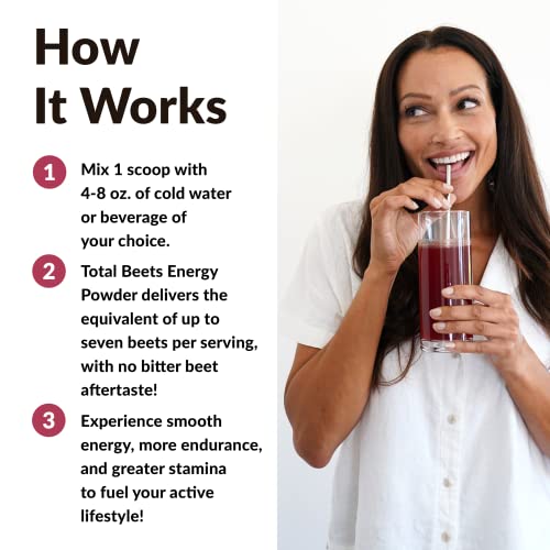 Force Factor Total Beets Energy Drink Mix, Superfood Beet Root Powder with Nitrates Force Factor buy supplements canada