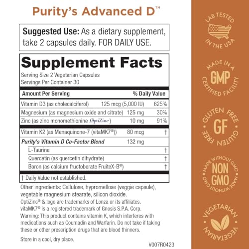 Dr. Cannell's Advanced D - Vitamin D Super Formula - Purity Products (3 Pack) - Packed Purity Products buy supplements canada