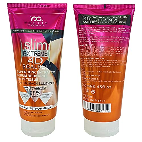 MYSHELL Hot Cream, Fat Burner Sweat Cream,Slimming Cream 250ml,Cellulite Treatment MYSHELL buy supplements canada