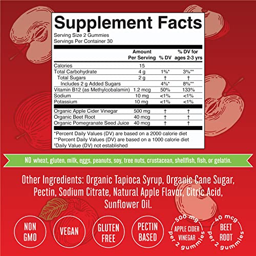 Mary Ruth's Apple Cider Vinegar Gummies, 60 CT MaryRuth Organics buy supplements canada