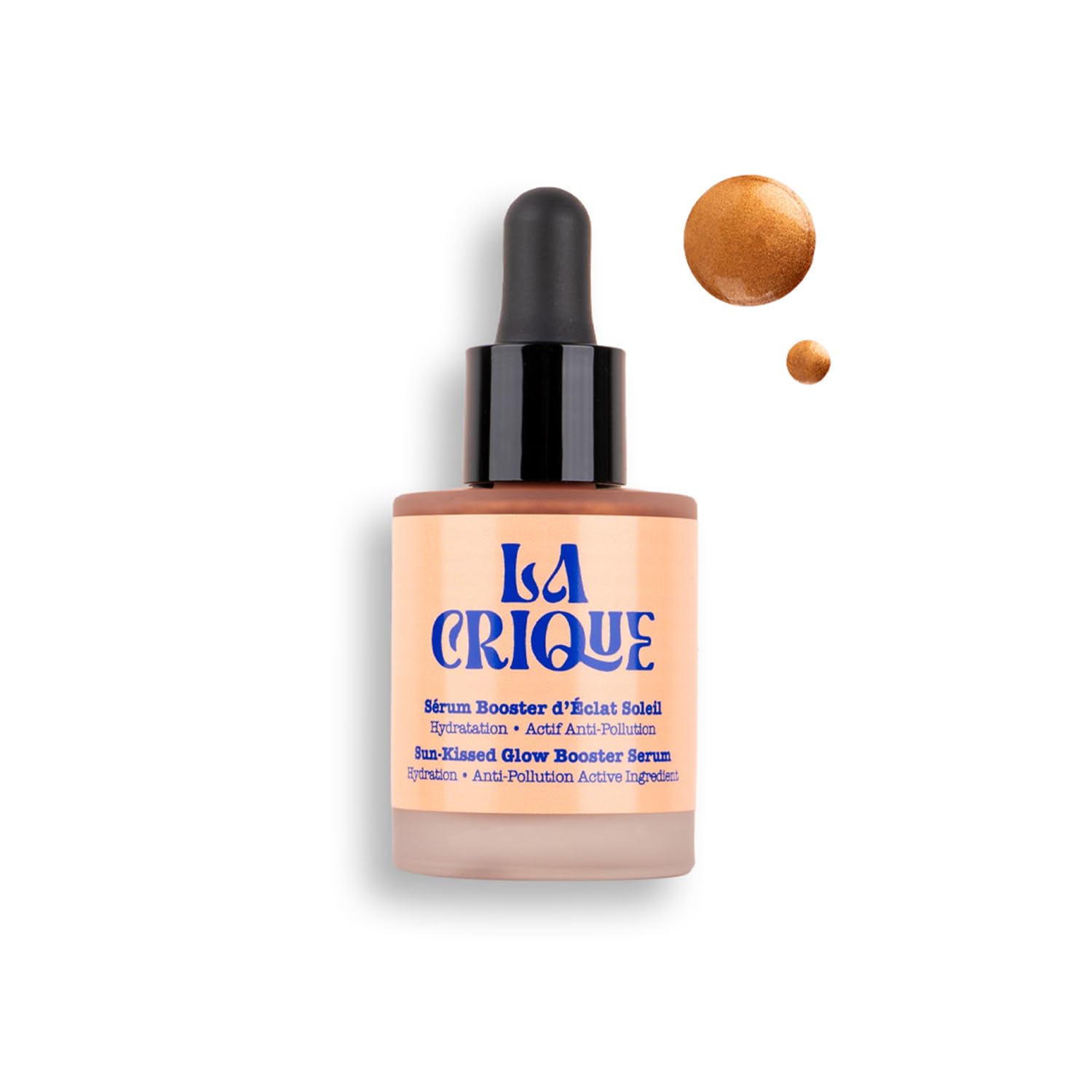 La Crique Bronzing Face Serum - Hydrating Bronzing Drops with Hyaluronic Acid & Anti-Pollution Protection - Natural Sun-Kissed Glow for All Skin Types - Vegan Friendly, Clean Beauty - 1 fl oz LA CRIQUE buy supplements canada