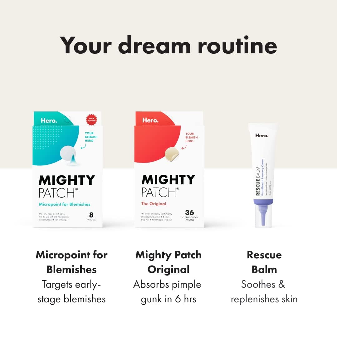 Mighty Patch Original from Hero Cosmetics - Hydrocolloid Acne Pimple Mighty Patch buy supplements canada