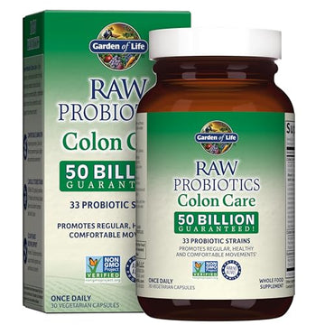 Garden of Life Probiotics for Women and Men - Raw Probiotics Colon Care 50 Billion Garden of Life buy supplements canada