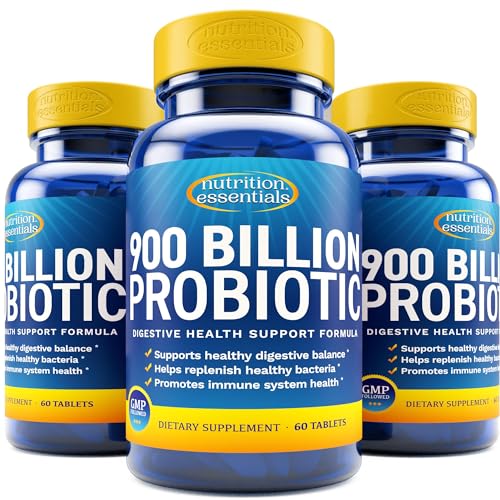 Probiotics for Women and Men - with Natural Lactase Enzyme and Prebiotic Nutrition Essentials buy supplements canada