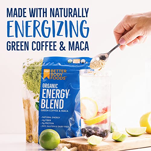 BetterBody Foods Organic Energy Blend, Plant-Based Natural Energy, Gluten-free, Non-GMO BetterBody Foods buy supplements canada