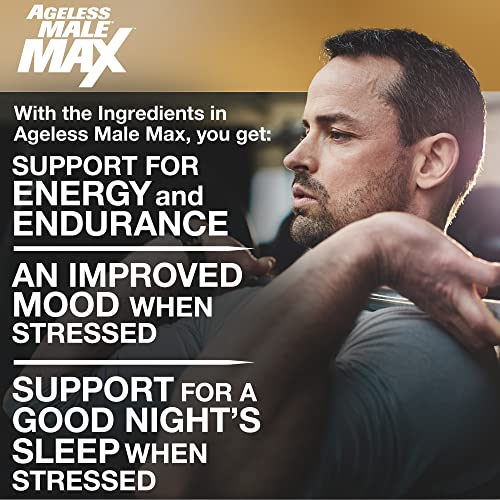Ageless Male Max Chewable Nitric Oxide Booster Supplement for Men – High Potency New Vitality buy supplements canada