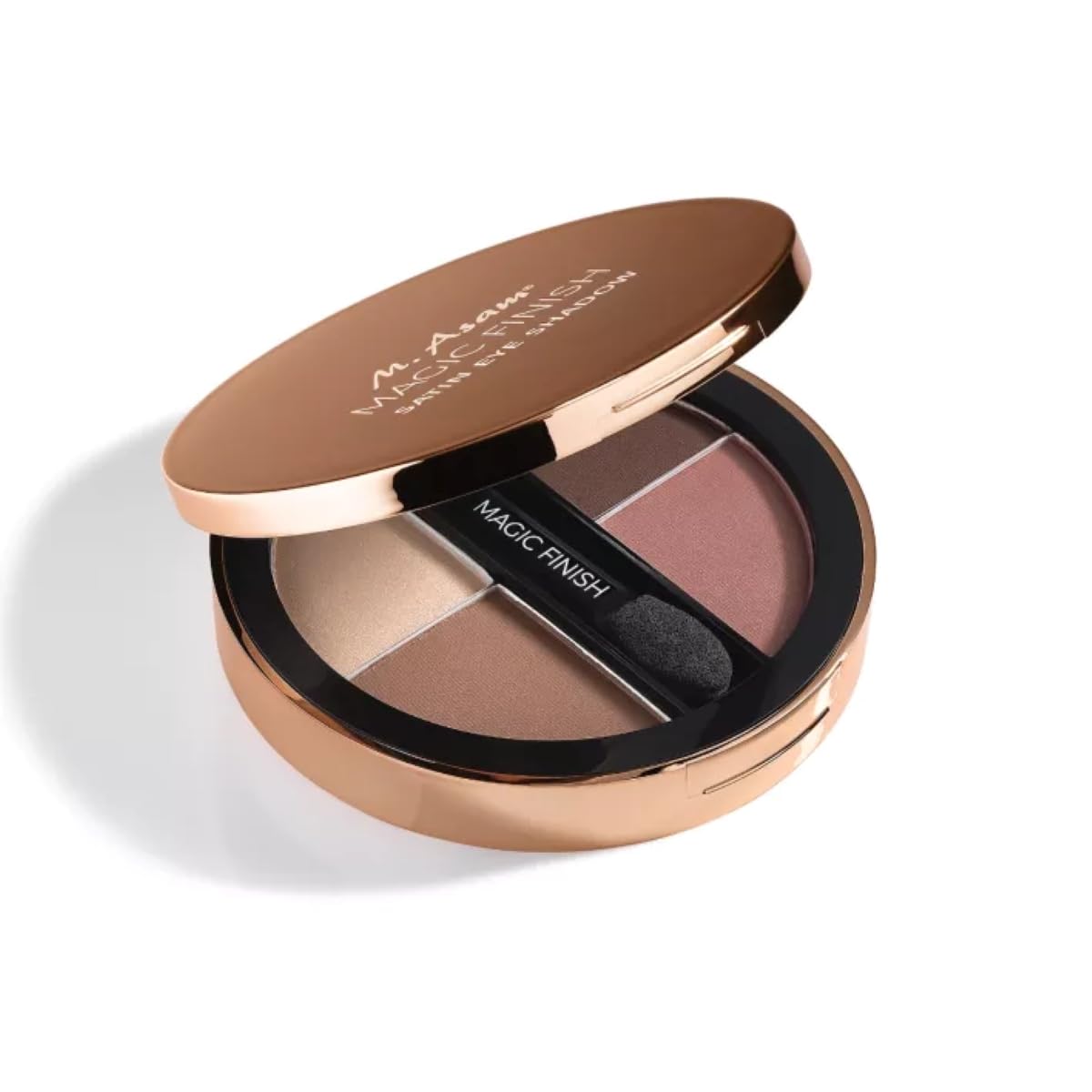 M. Asam MAGIC FINISH Eyeshadow Palette Satin Eyeshadow No. 1-4-in-1 make-up with hyaluronic acid, ultra-fine pigments, satin finish & intense color, case with mirror & applicator, 4 x 0.08 Oz M. Asam buy supplements canada