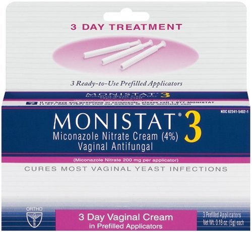 Monistat 3 Vaginal Antifungal Medication, 0.18-Ounce, 3 Prefilled Applicators (Pack of 2) Monistat buy supplements canada