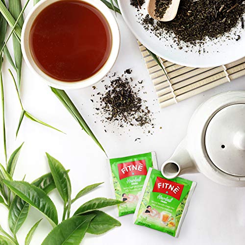 FITNE Green Tea Herbal Honey Lemon With Garcinia Senna Infusion Gentle Detox Cleanse FITNÈ buy supplements canada