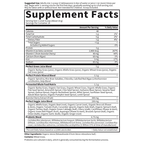 Garden of Life Perfect Food Super Green Formula - 14 Servings | 45 Superfoods, Greens Garden of Life buy supplements canada