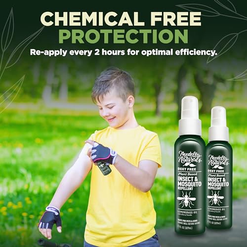 Deet-Free Insect & Mosquito Repellent Pack of 2 (8 oz) – Nice Smelling Medella Naturals buy supplements canada