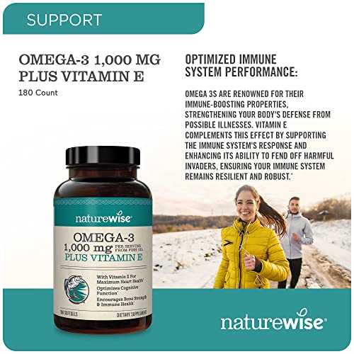 NatureWise High-Potency 1000mg Omega 3 with 600mg EPA, 400mg DHA, & Vitamin E NatureWise buy supplements canada
