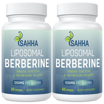 Sahha Advanced Liposomal Berberine 1200mg - Maximized Absorption for Optimal Results Sahha buy supplements canada