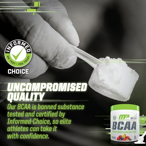 MusclePharm Essentials BCAA, Fruit Punch - 30 Servings Muscle Pharm buy supplements canada